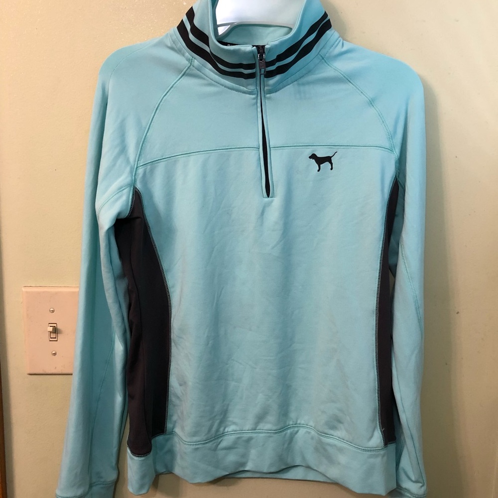 Pink 1/4 zip top